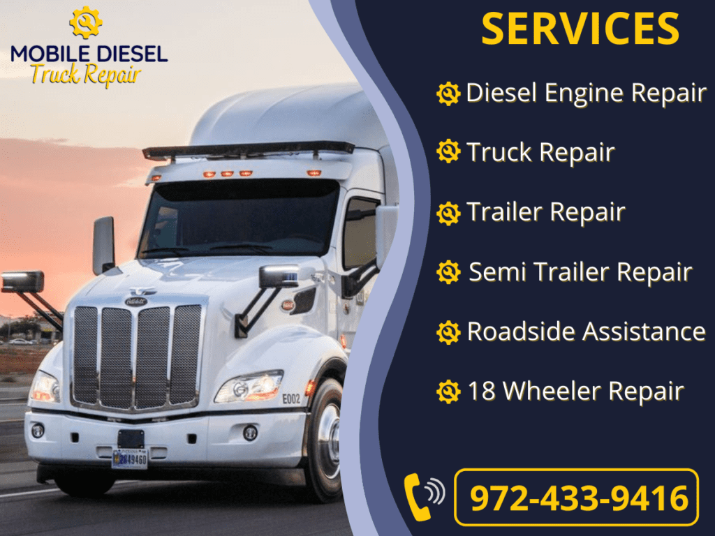 Mobile Diesel Truck Repair in Grand Prairie,