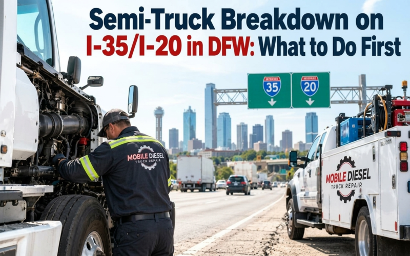 Semi Truck Breakdown